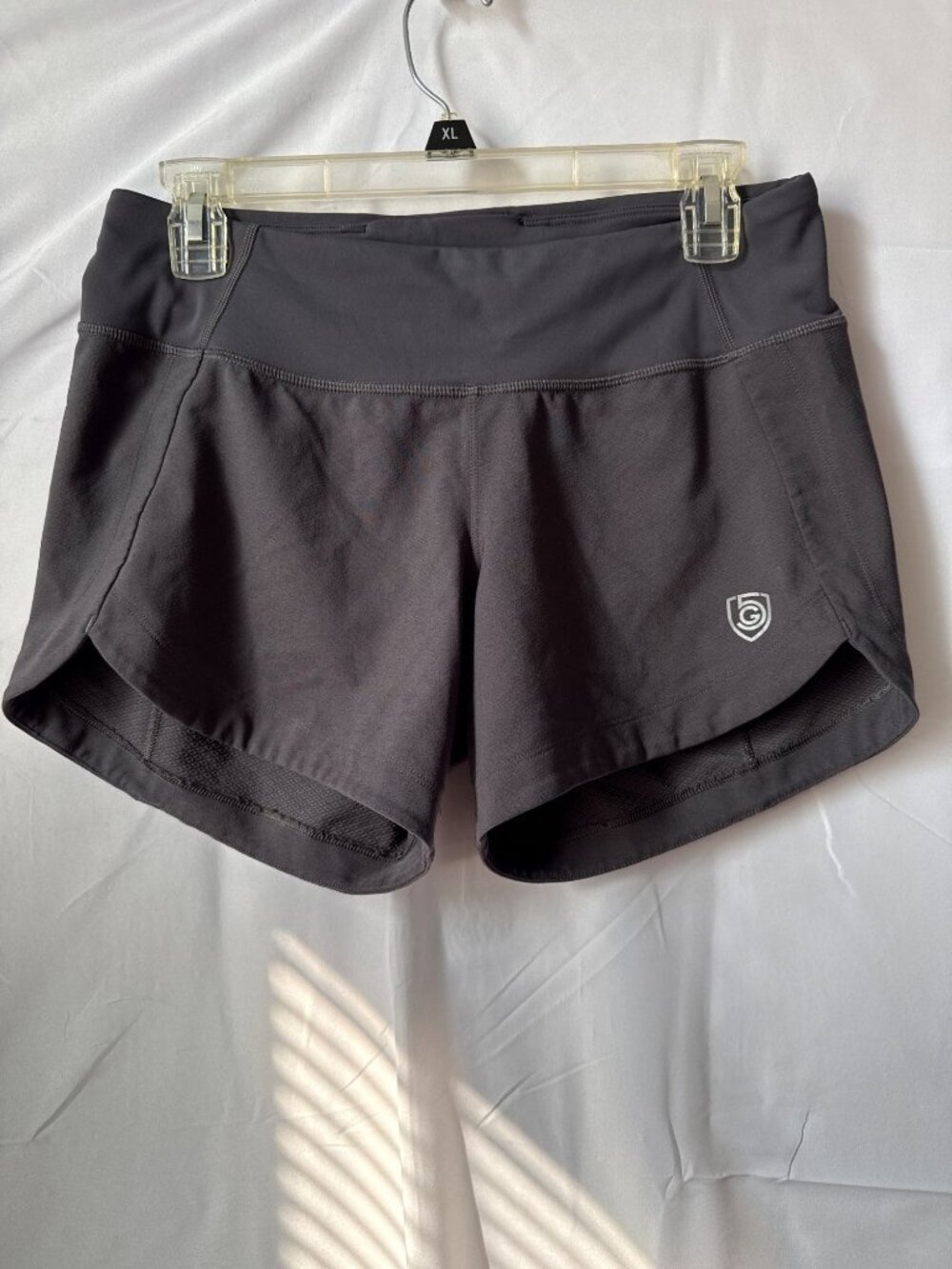Goal Five Excel 5” Training Carbon/Black Athletic Athleisure Lined Shorts Sz S